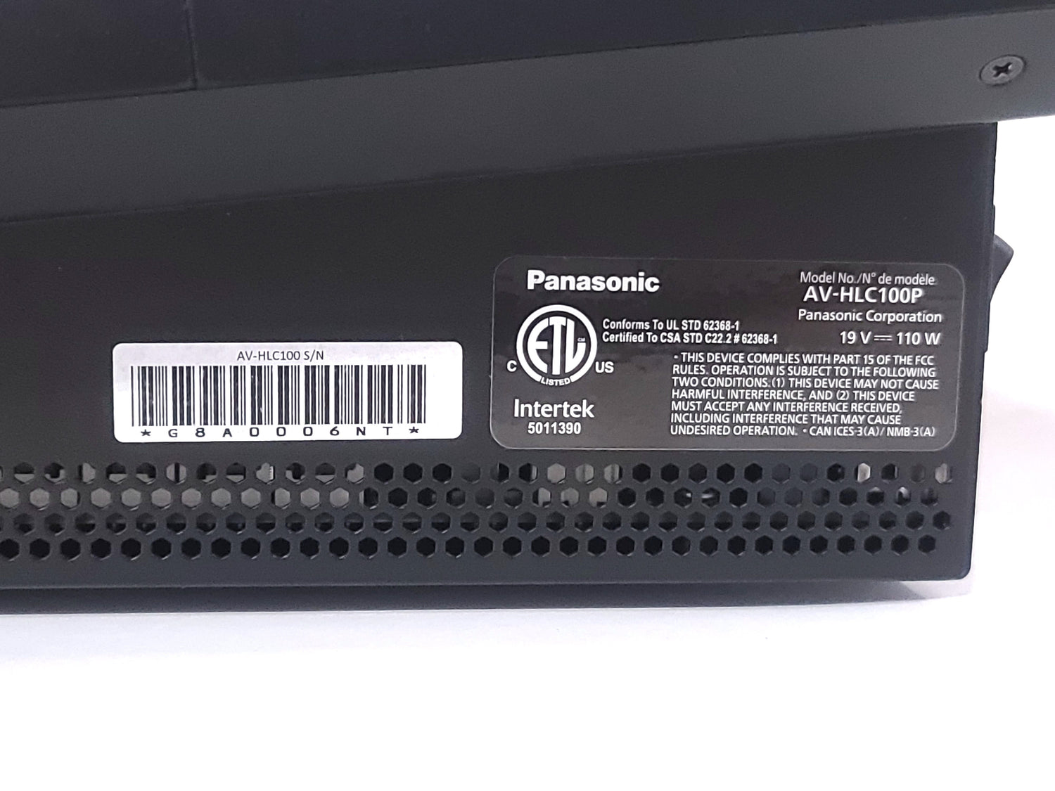 Panasonic AV-HLC100 Live Production Center w/ PSU