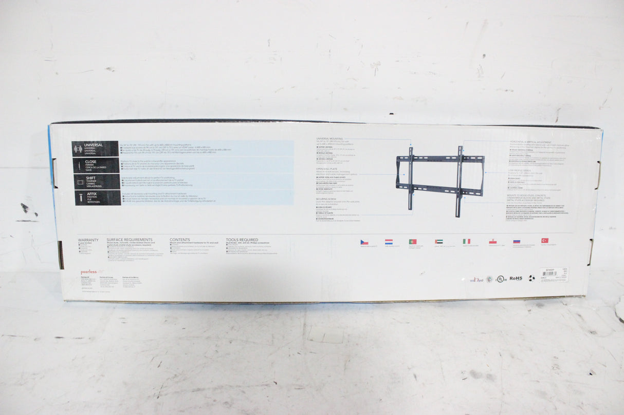 Peerless SF650P SmartMount Universal Flat Wall Mount for 39"-75" Displays in Original Box