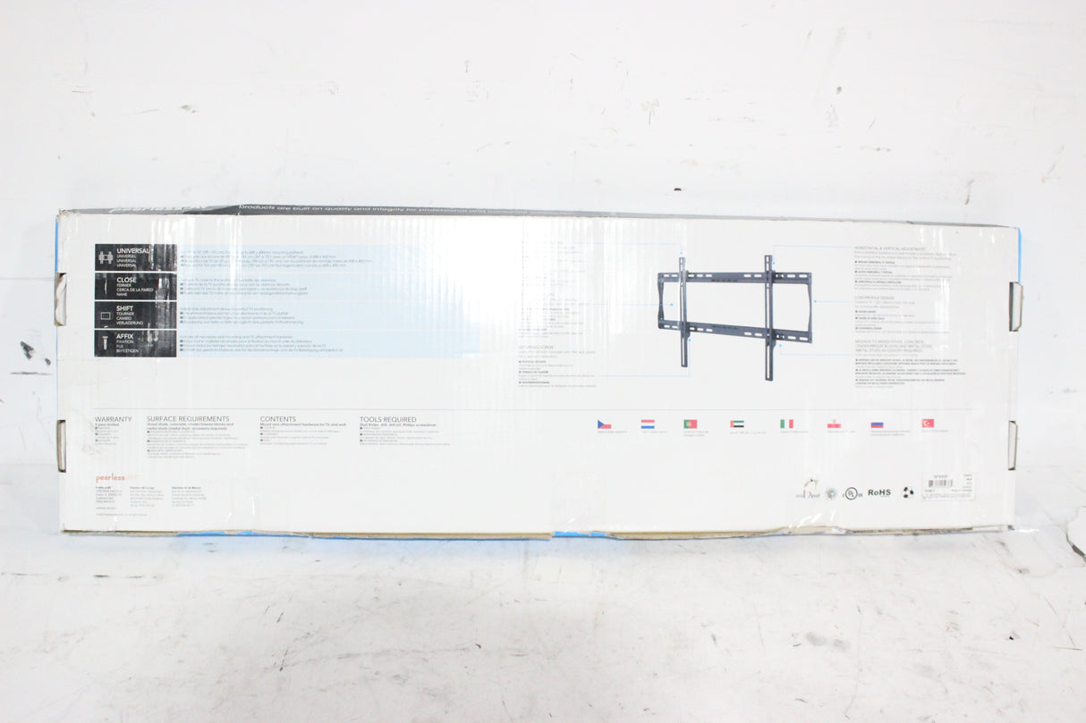 Peerless SF650P SmartMount Universal Flat Wall Mount for 39"-75" Displays in Original Box