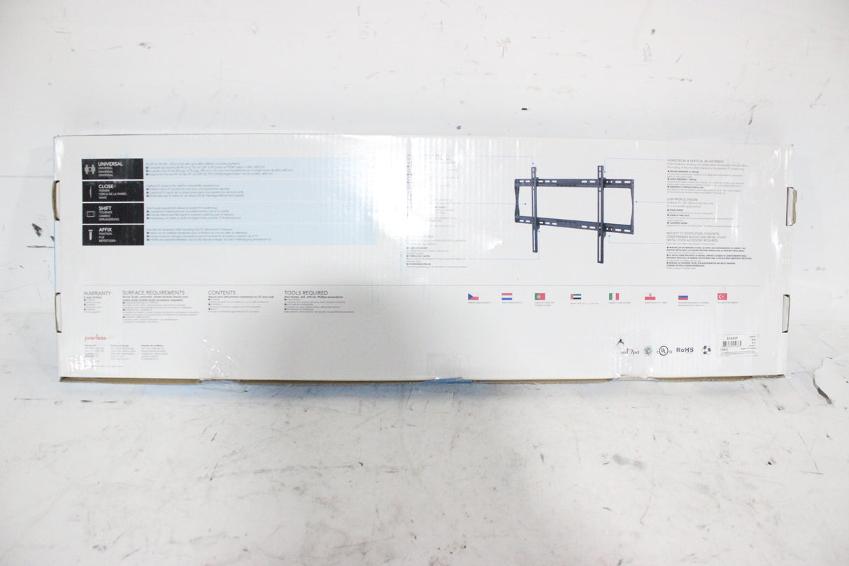 Peerless SF650P SmartMount Universal Flat Wall Mount for 39"-75" Displays in Original Box