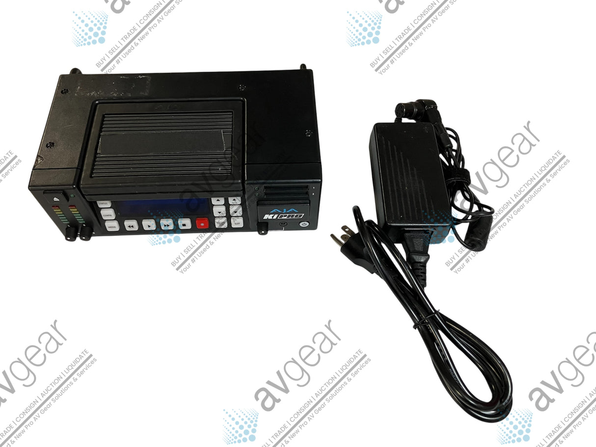 AJA Ki Pro Video Recorder w/ KI-STOR500-USB 500GB Hard Disk Drive Storage Module
