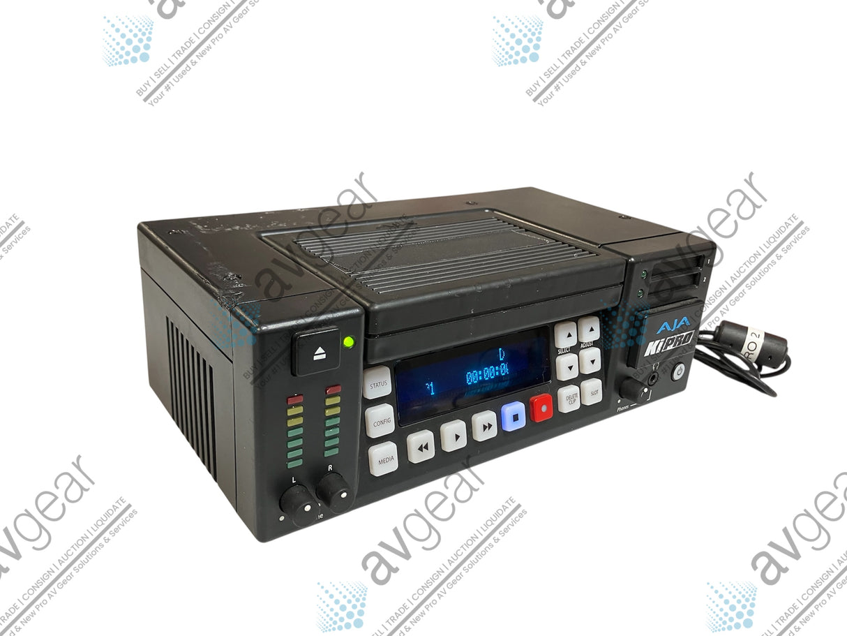 AJA Ki Pro Video Recorder w/ KI-STOR500-USB 500GB Hard Disk Drive Storage Module