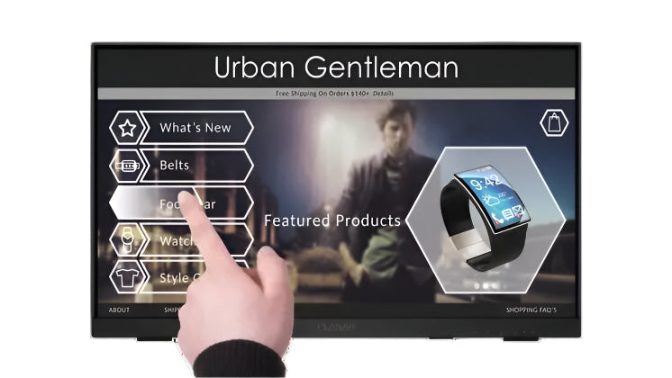 Planar Helium PCT2235 Touch Screen 22" Full HD Resolution LCD Monitor