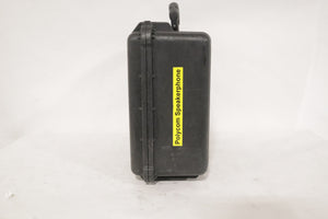 Polycom SoundStation 2W (Non-Expandable) w/ Extended Microphones in Pelican 1550 Hard Case