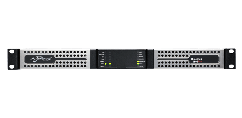 Powersoft Duecanali 1604 4-Channel 1600W Power Amp with DSP