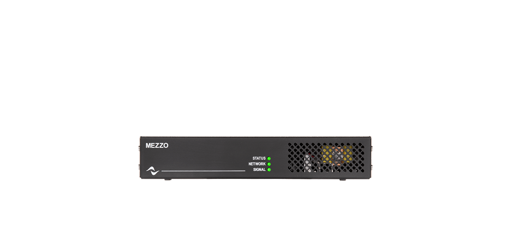 Powersoft Mezzo 604 AD 600W/4-channel Compact Amplifier w/ DSP and Dante