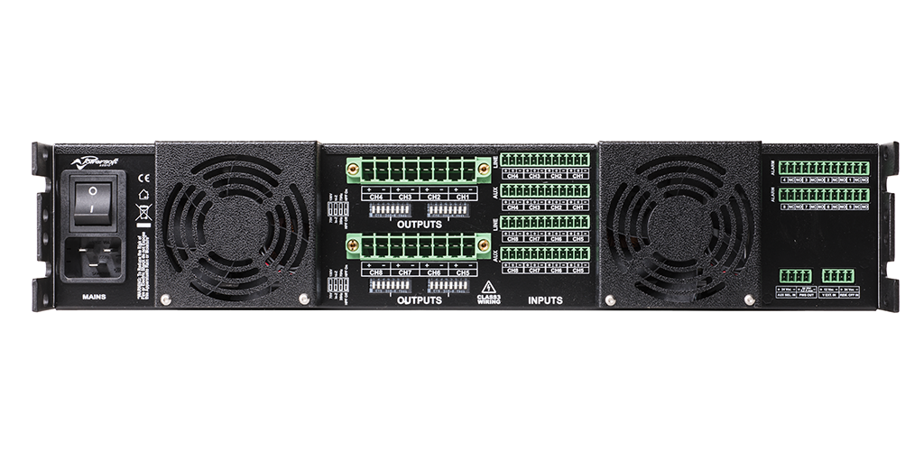Powersoft OTTOCANALI 12K4 8-Channel Power 12,000W Amplifier