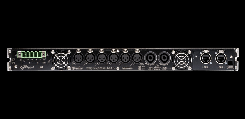 Powersoft X4 4-Channel 3000W Amplifier