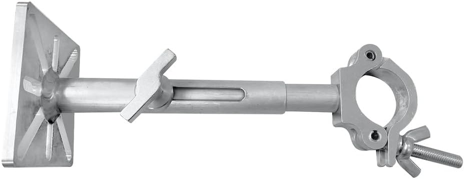 Pro X XT-TC5LEDPA 10-13" LED Wall Mounting Plate to Extension 2" Pole Truss Clamp for Ground Stacking and Hanging