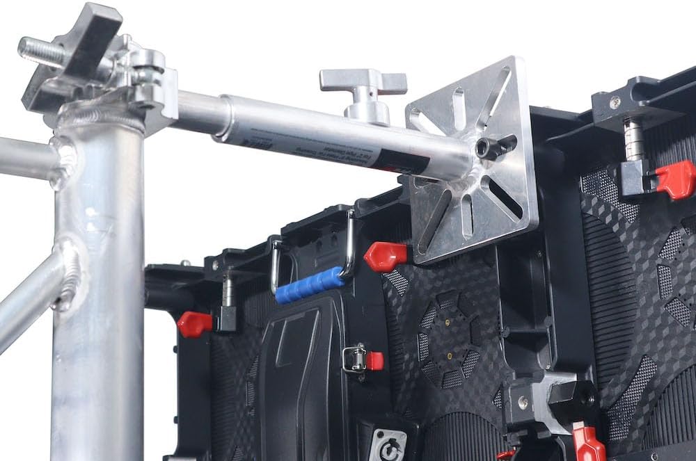 Pro X XT-TC5LEDPA 10-13" LED Wall Mounting Plate to Extension 2" Pole Truss Clamp for Ground Stacking and Hanging