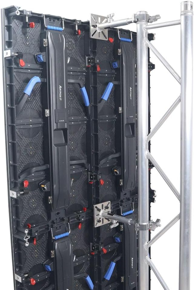 Pro X XT-TC5LEDPA 10-13" LED Wall Mounting Plate to Extension 2" Pole Truss Clamp for Ground Stacking and Hanging