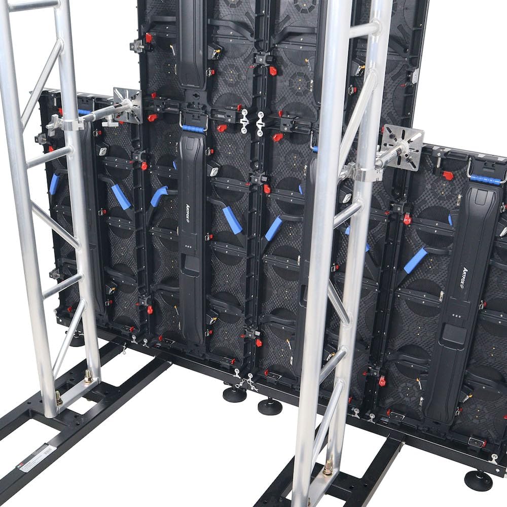 Pro X XT-TC5LEDPA 10-13" LED Wall Mounting Plate to Extension 2" Pole Truss Clamp for Ground Stacking and Hanging