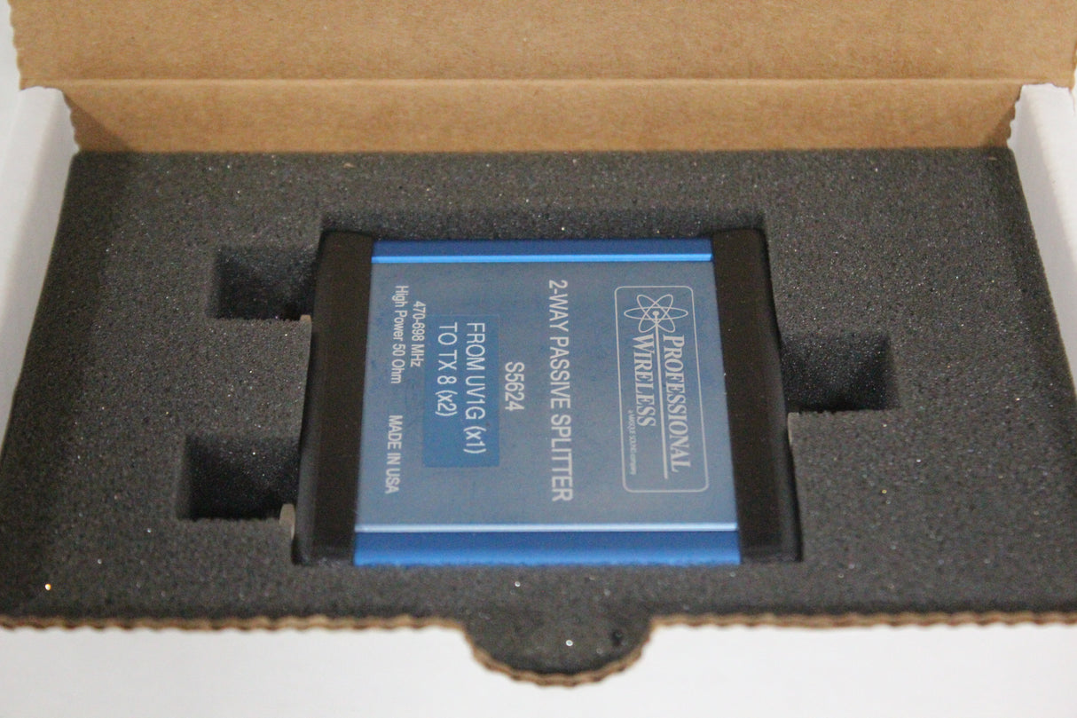 Professional Wireless 2-Way Passive Splitter