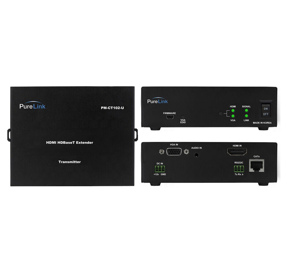 PureLink PM-CT102 Extension Module Transmitter HDMI or VGA Over CAT5 (HDbaseT)