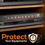 Pyle Pro PDBC70 Rack Mountable Power Strip