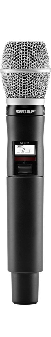 Shure QLXD2/SM86 Digital Handheld Wireless Microphone Transmitter with SM86 Capsule  (X52 Band: 902-928 MHz)