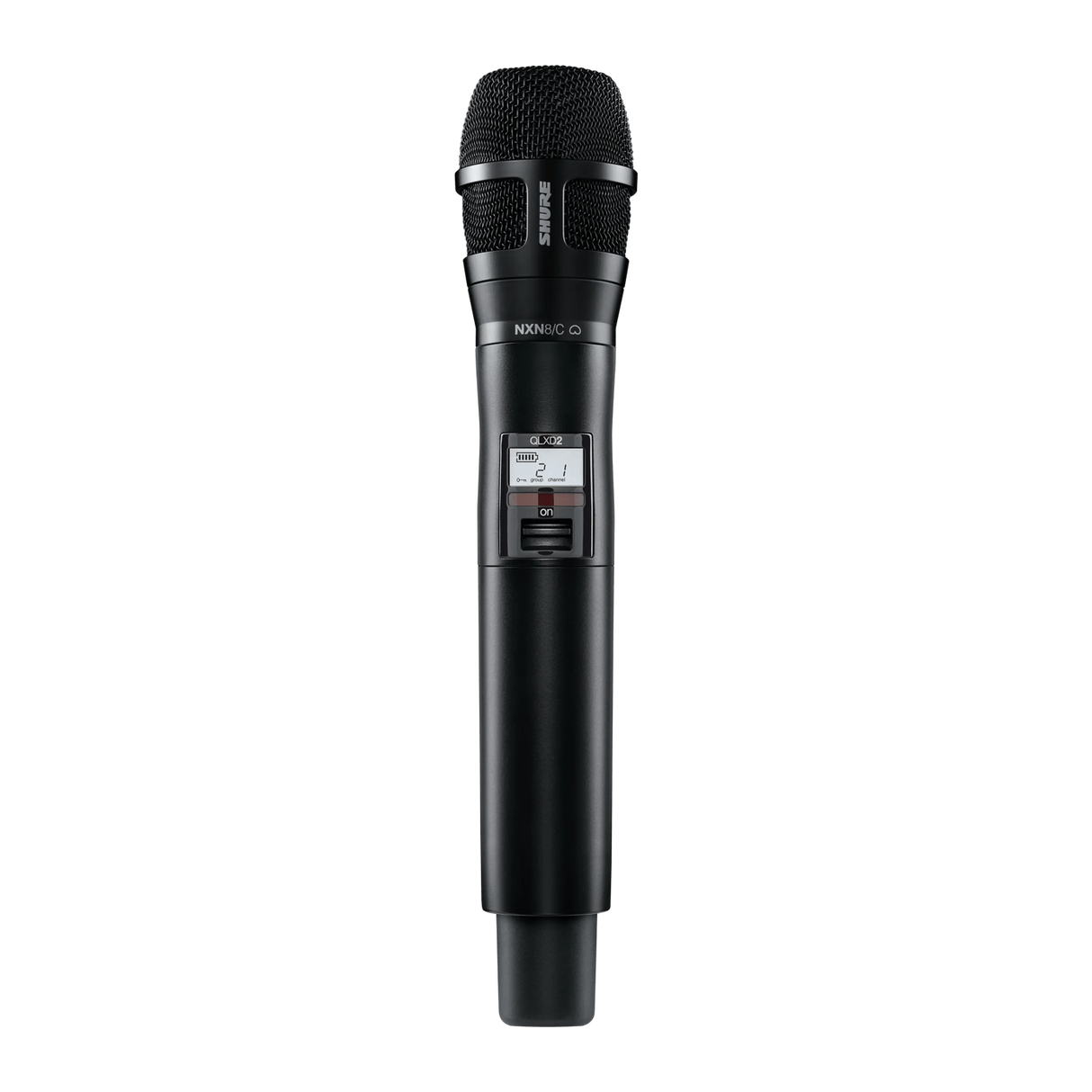 Shure QLXD2/N8CB Handheld Transmitter with Nexadyne 8/C Cardioid Microphone