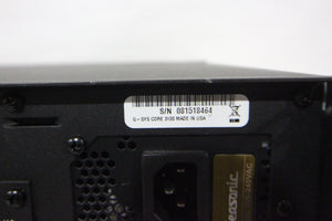 QSC Q-SYS Core 3100 Enterprise System Platform (FOR PARTS - Screen Damage)(1583-290)