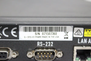 QSC Q-SYS I/O Frame + (3) CIML4 Input Cards