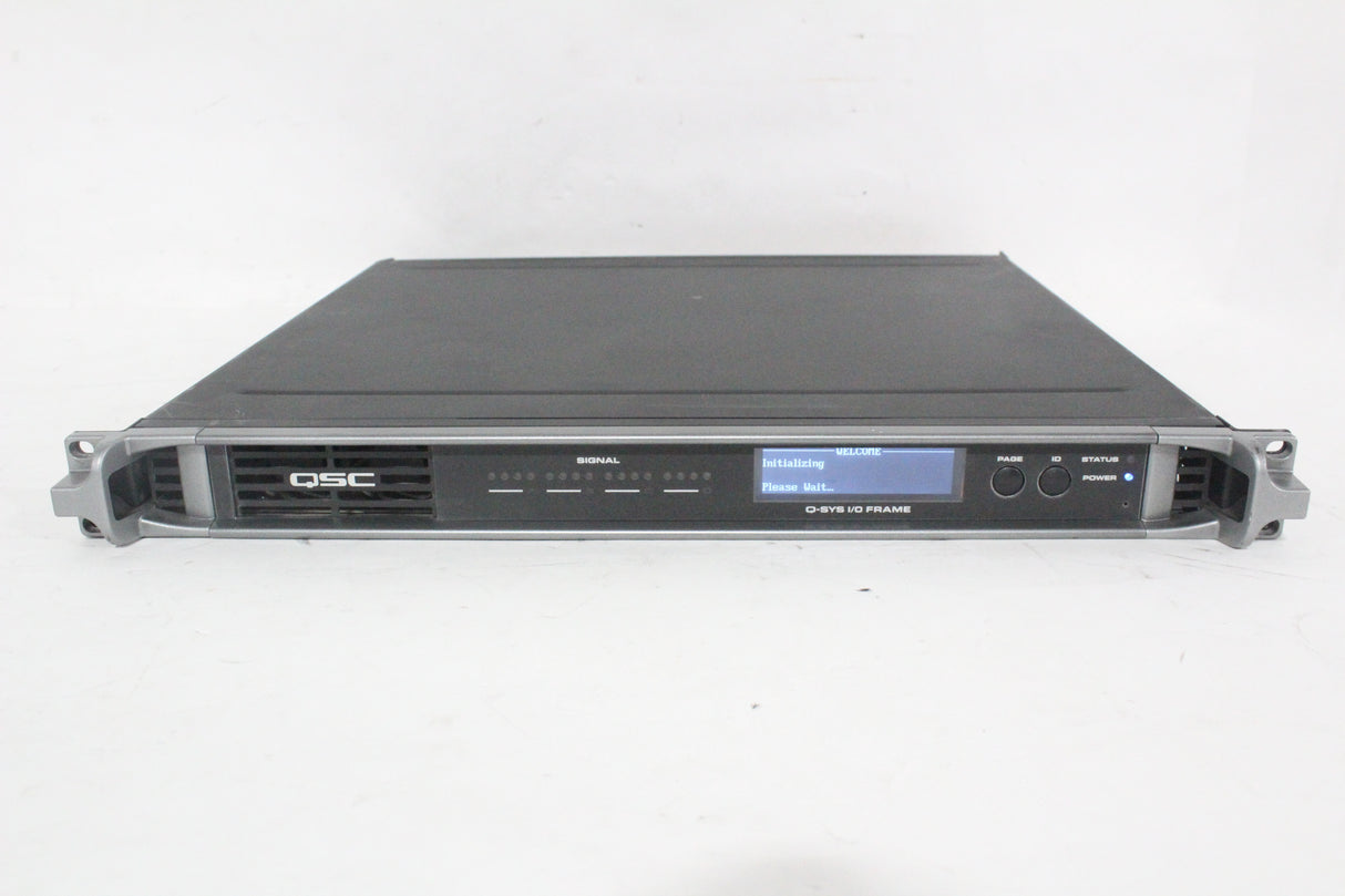 QSC Versatile Q-SYS I/O Frame Network Interface (1583-319)