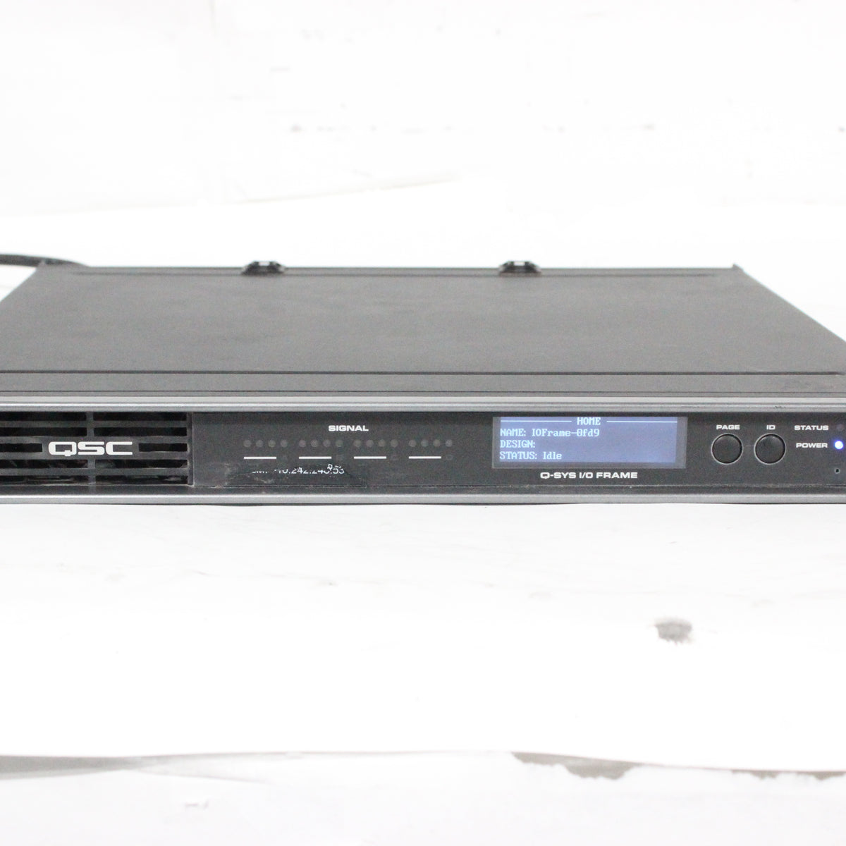 QSC Versatile Q-SYS I/O Frame Network Interface (1583-330) – AVGear.com