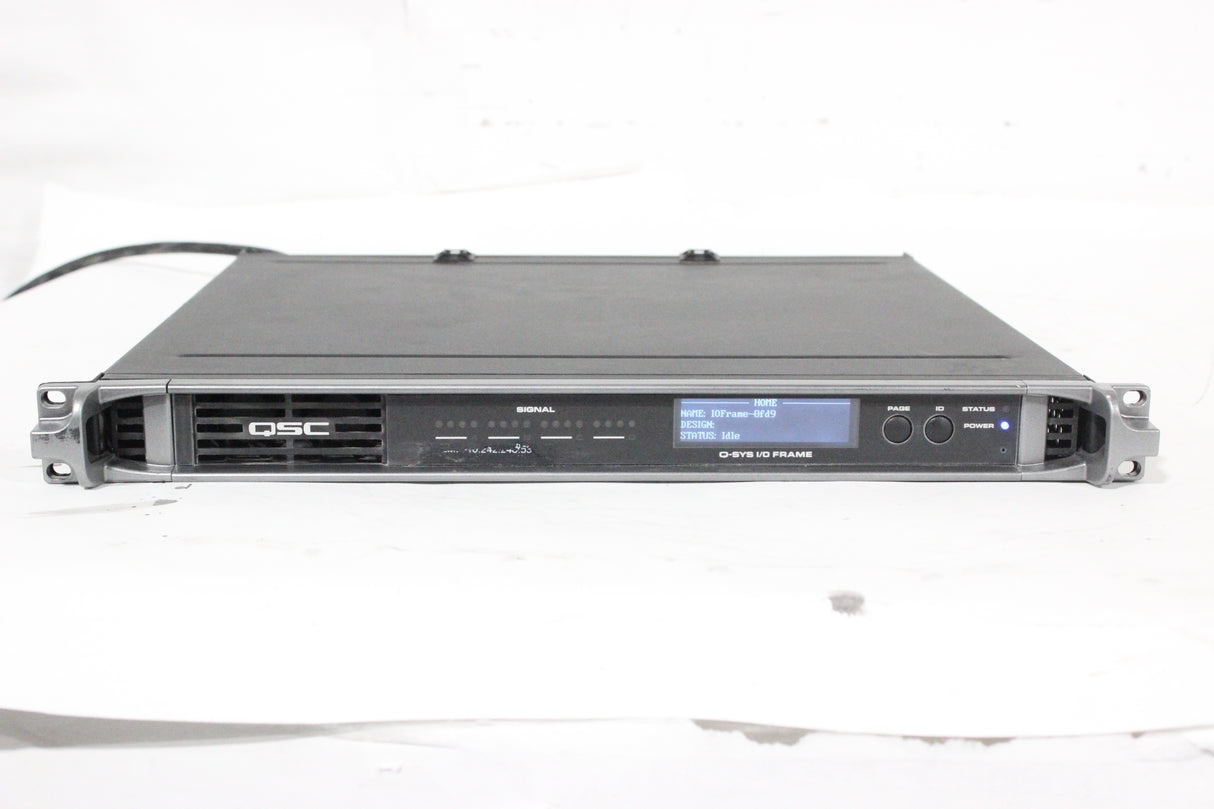 QSC Versatile Q-SYS I/O Frame Network Interface (1583-330)