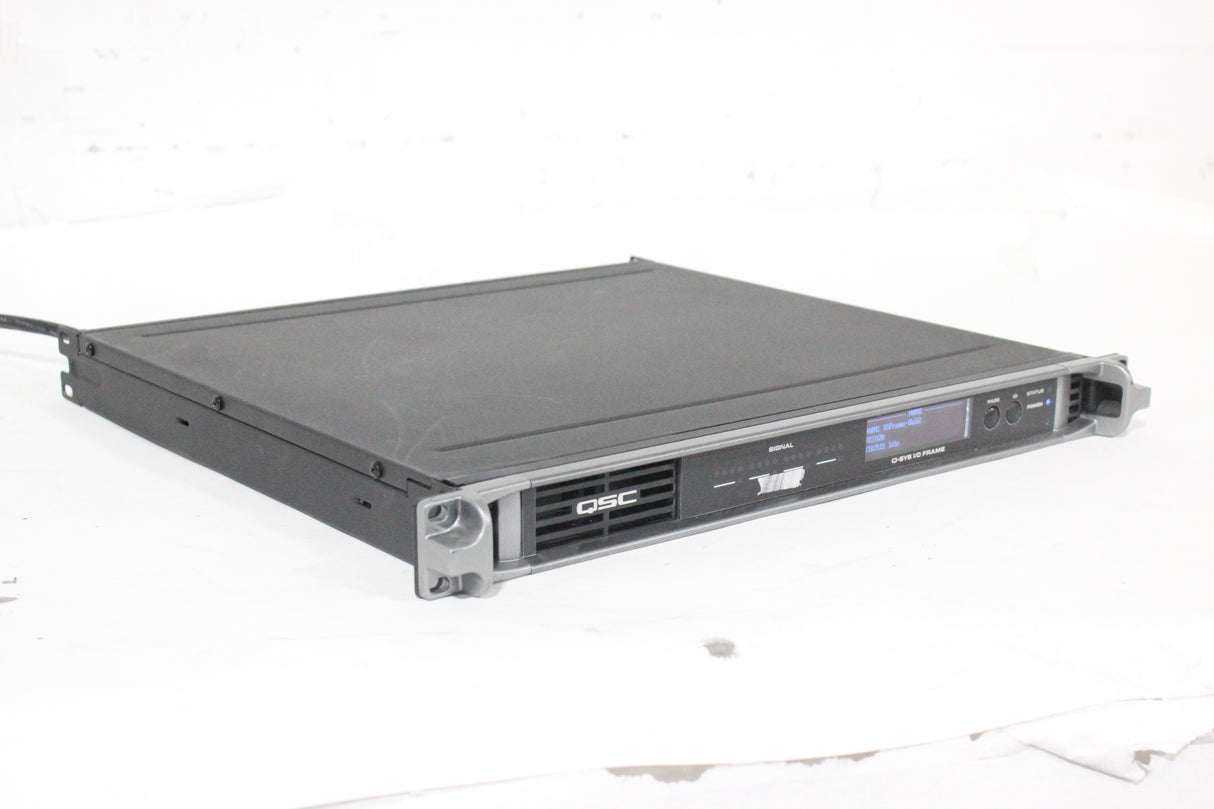 QSC Versatile Q-SYS I/O Frame Network Interface (1583-331)