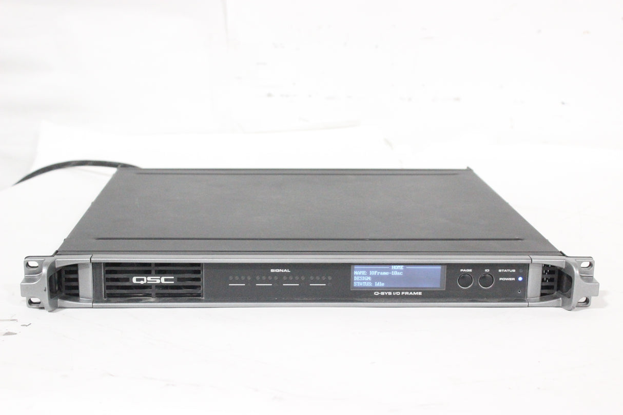 QSC Versatile Q-SYS I/O Frame Network Interface (1583-332)
