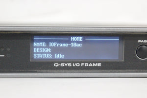 QSC Versatile Q-SYS I/O Frame Network Interface (1583-332)