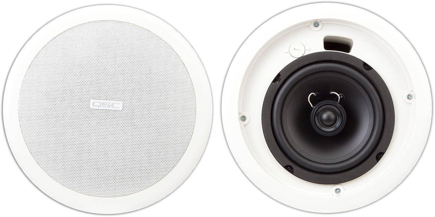 QSC AC-C6T  Acoustic Coverage 60W Ceiling Loudspeaker