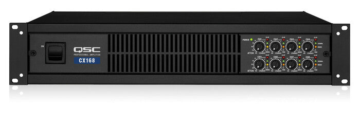 QSC CX168 8-Channel Installed Sound Professional Audio Amplifier