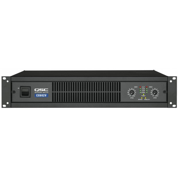 QSC CX602V CX Series 2-Channel Professional Power Amplifier