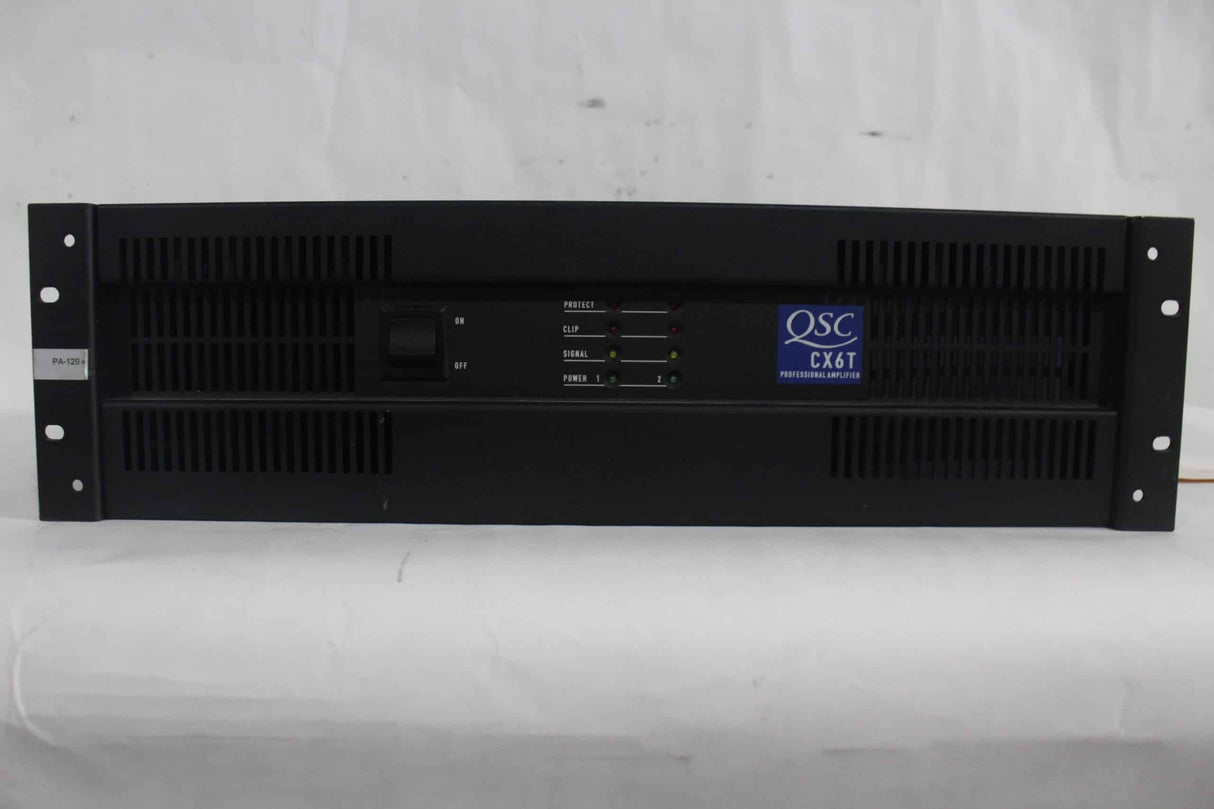 QSC CX6T 2-Channel 2x300W Professional Amplifier