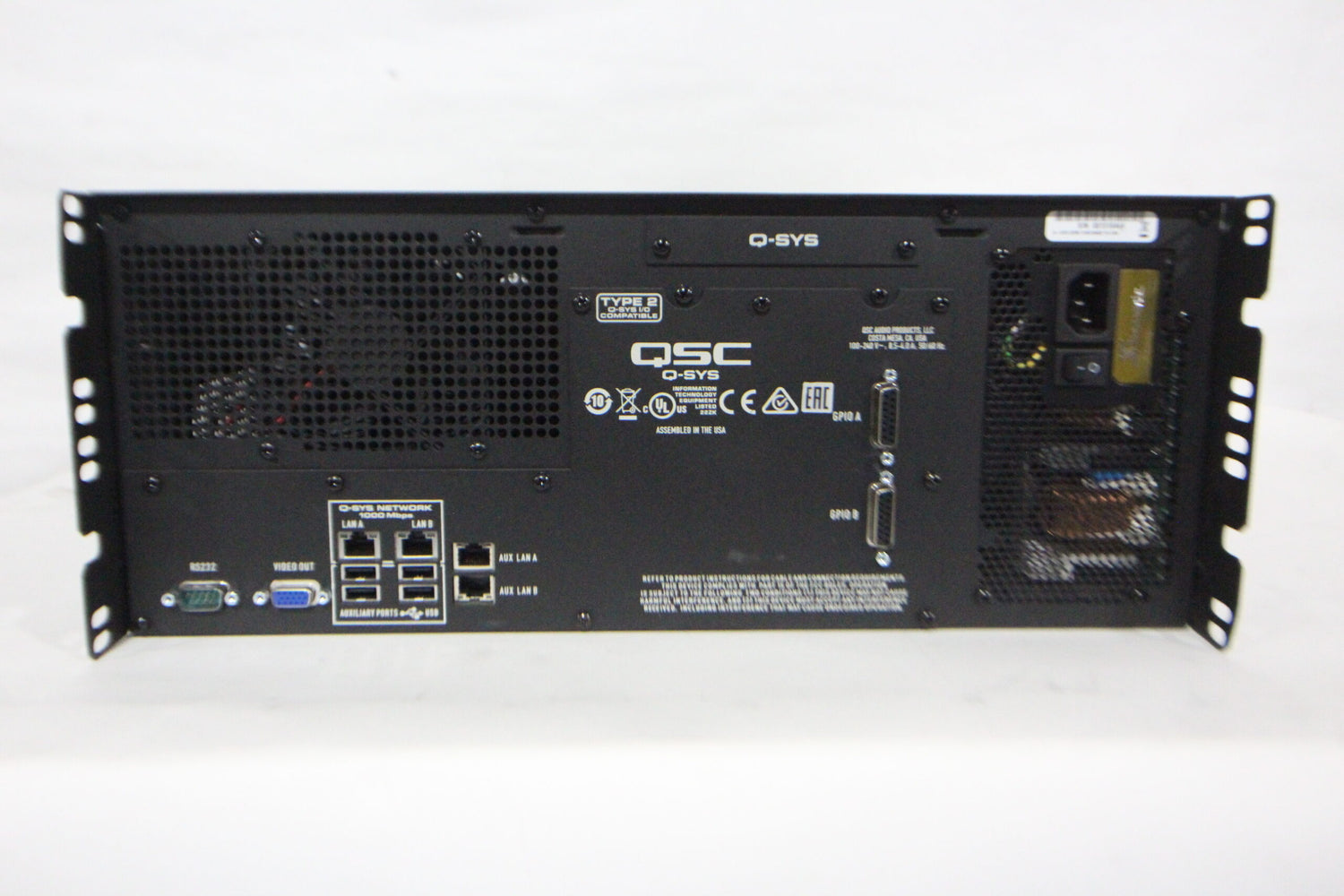 QSC Core 3100 Enterprise System Platform
