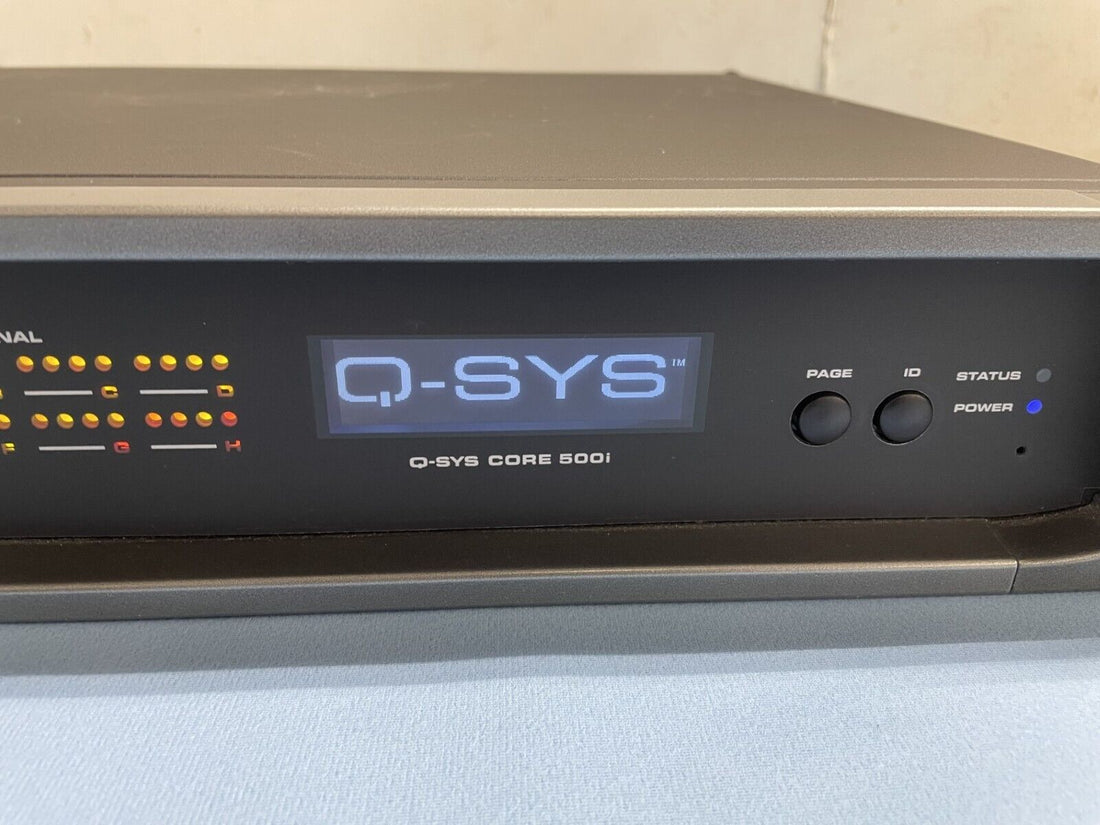 QSC Core 500i Q-SYS Integrated System Platform