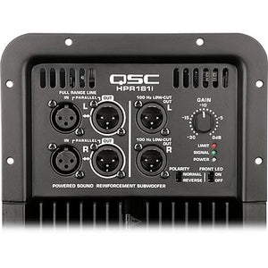 QSC HPR181i HPR Series - 18" Powered Subwoofer