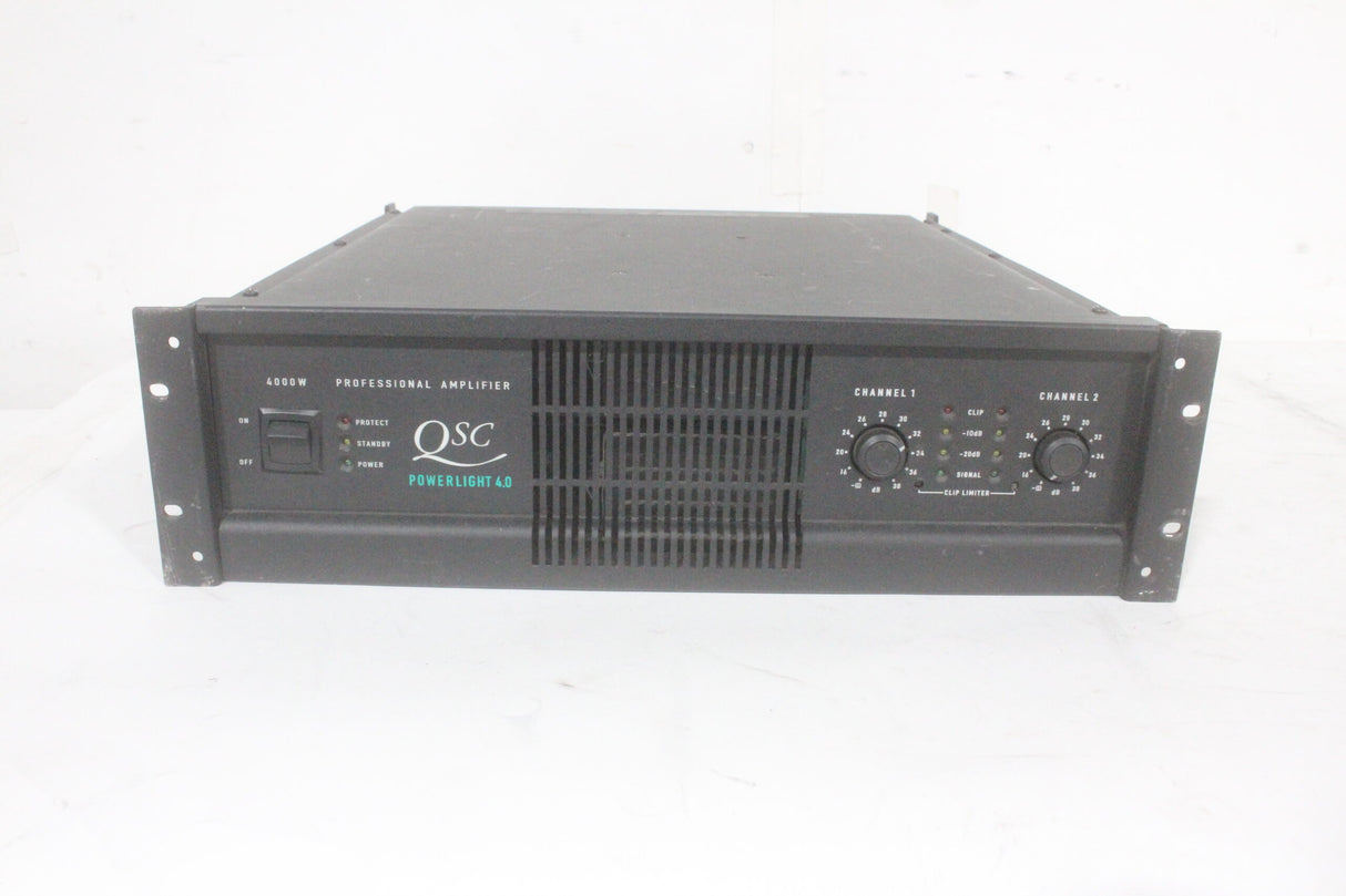 QSC PL4.0 PowerLight 2-Channel Stereo Professional Power Amplifier