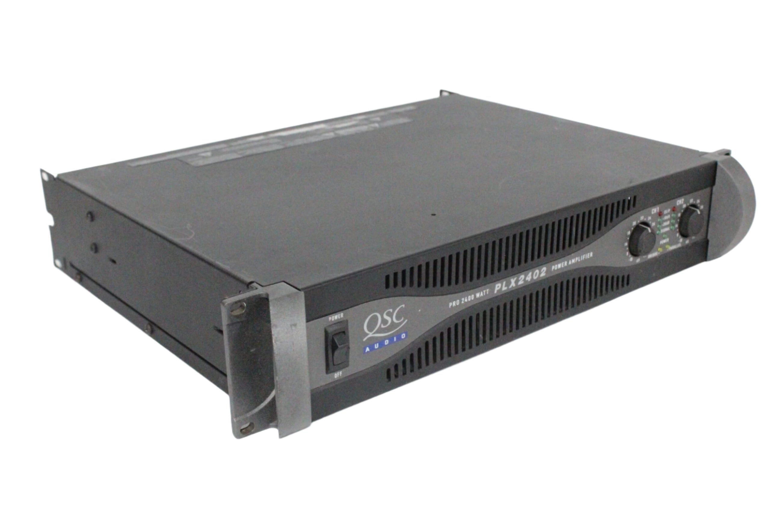 QSC PLX 2402 2-Channel Pro 2400W Power Amplifier – AVGear.com