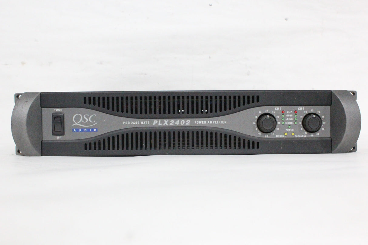QSC PLX 2402 2-Channel Pro 2400W Power Amplifier