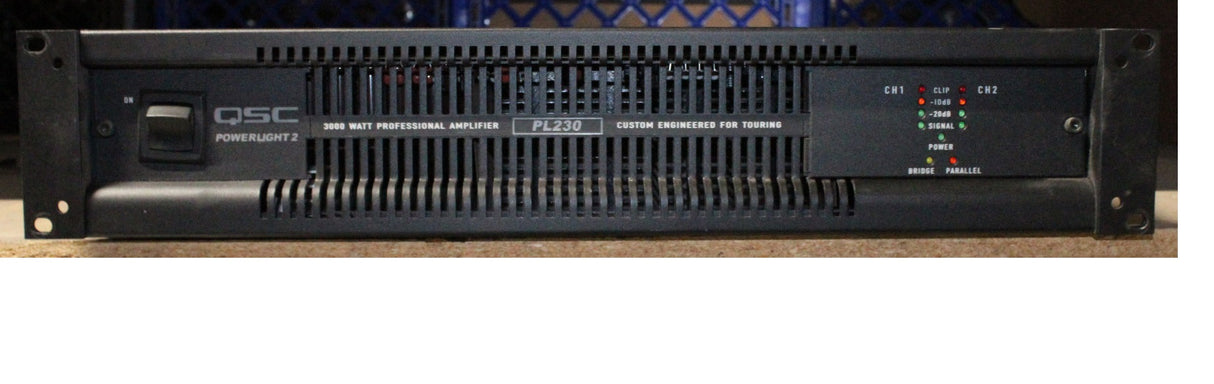 QSC PL 230 PowerLight 2 Series Professional Power Amplifiers