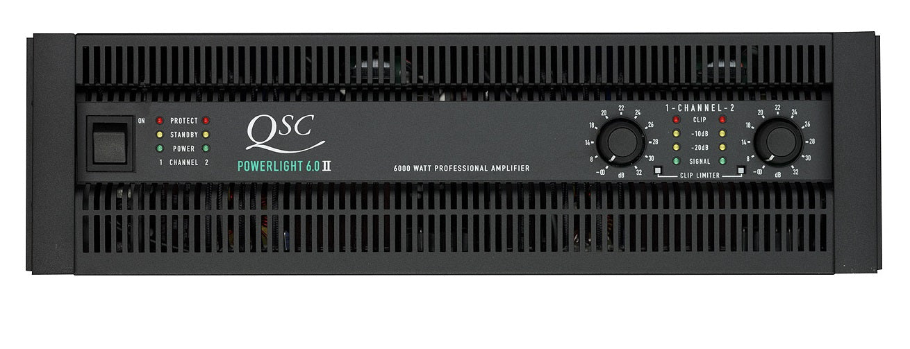 QSC PL 6.0 PowerLight Series Professional Power Amplifiers