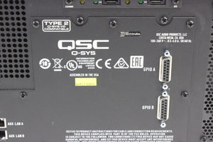 QSC Q-SYS 1100 Enterprise Core