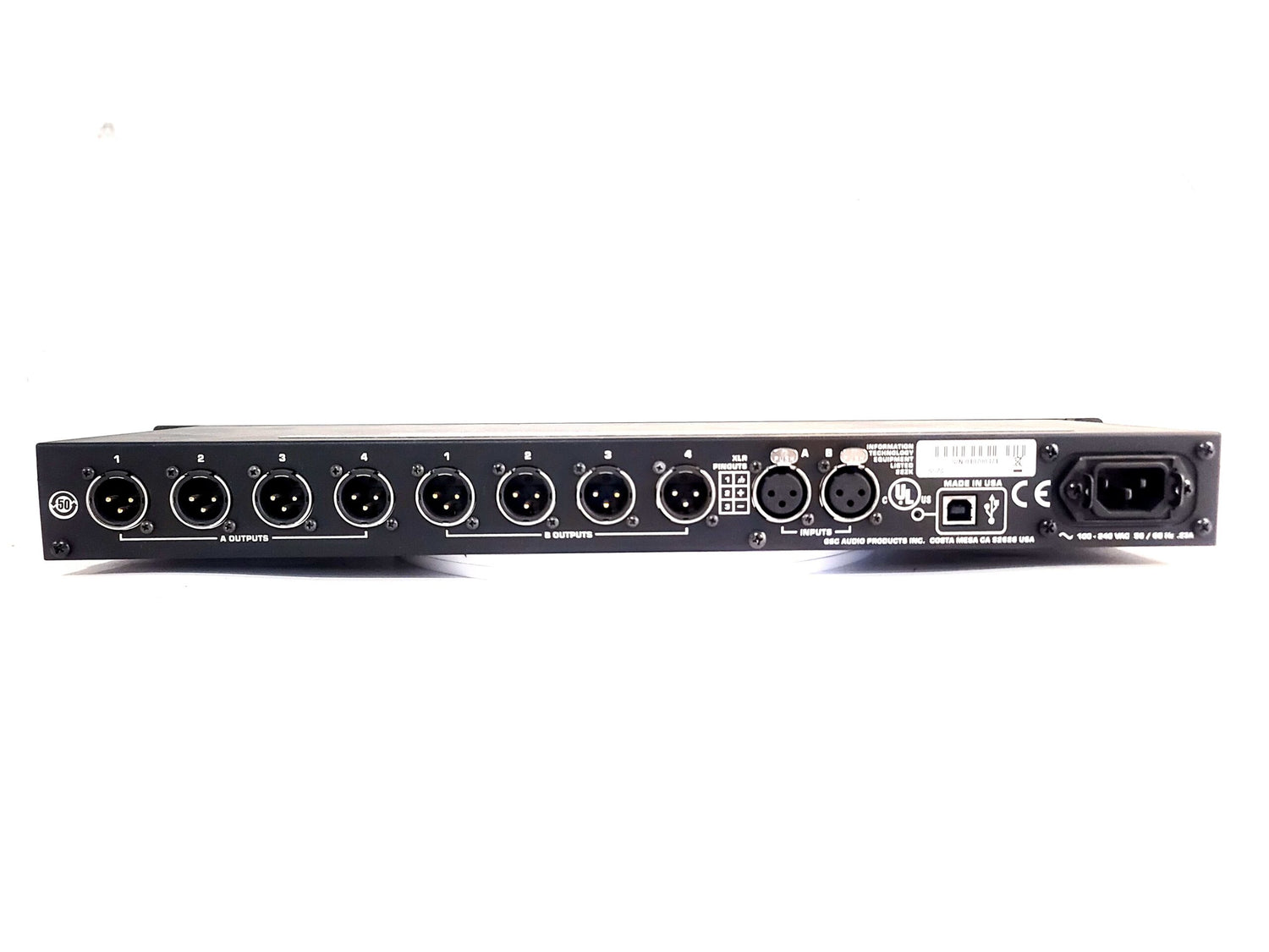 QSC SC28 2-Input 8-Output Digital System Controller