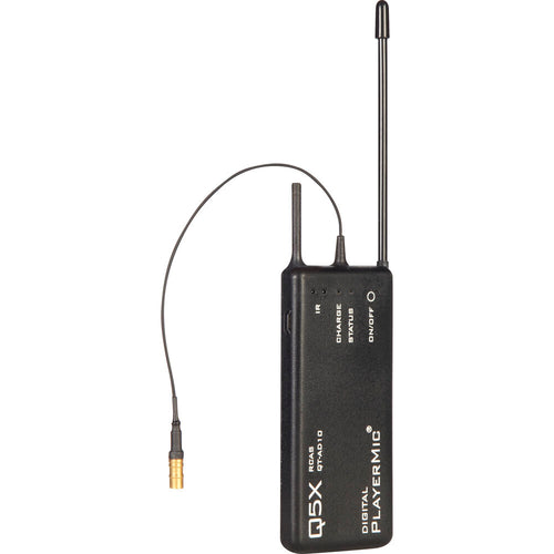 Shure Q5X QT-AD10P PlayerMic Flexible Wireless Bodypack Transmitter (G56: 470 to 636 MHz)