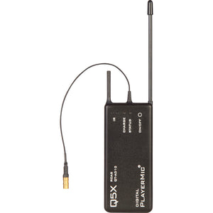 Shure Q5X QT-AD10P PlayerMic Flexible Wireless Bodypack Transmitter with LEMO 1-Pin Connector (G57: 470 to 608 MHz)