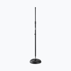 (NEW) On-Stage MS7201QTR Quarter-Turn Round-Base Mic Stand