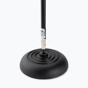 (NEW) On-Stage MS7201QTR Quarter-Turn Round-Base Mic Stand