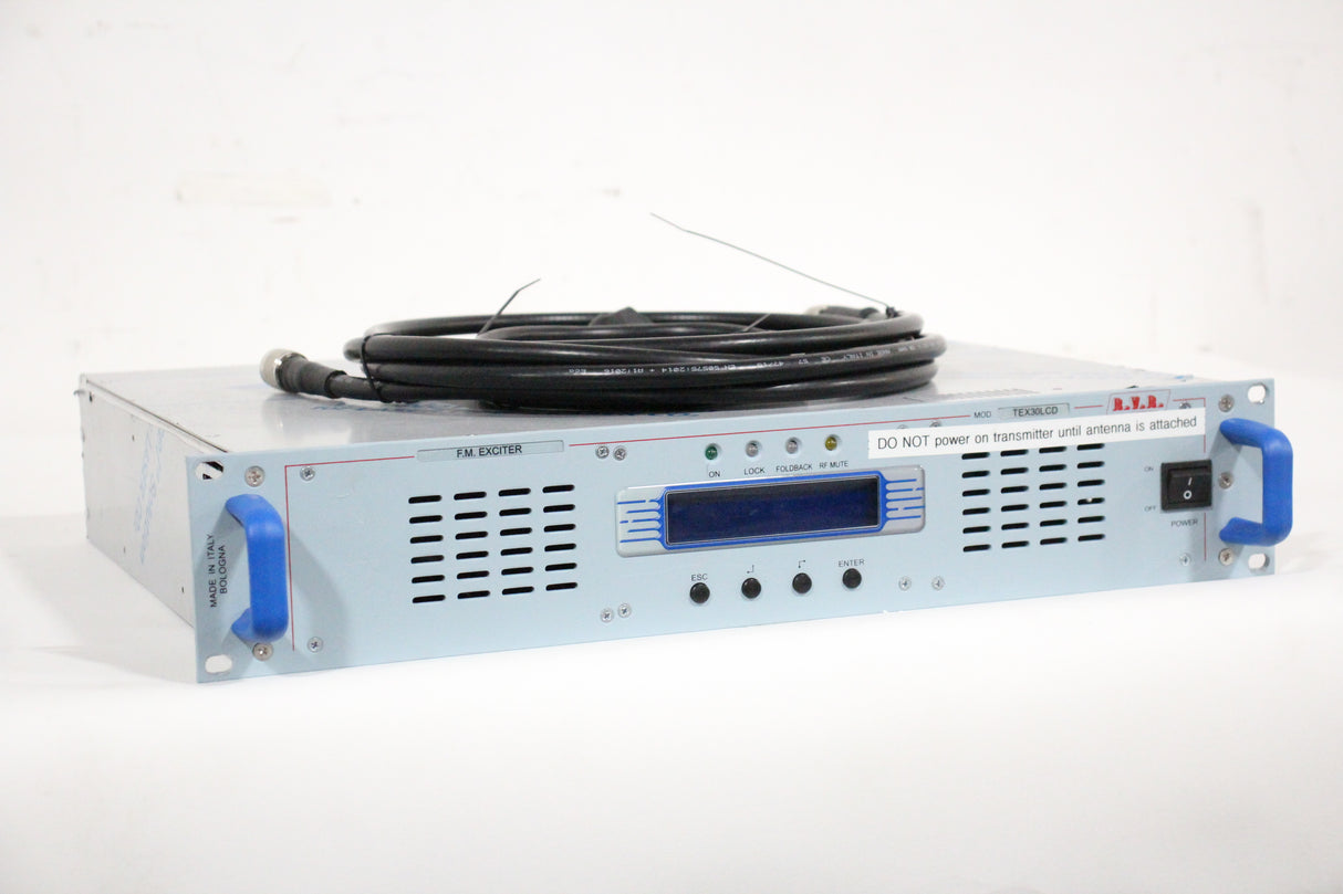 R.V.R. TEX30LCD FM Radio Transmitter