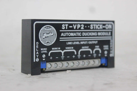RDL ST-VP2 Stick-On Automatic Ducking Module - 1|RDL ST-VP2 Stick-On Automatic Ducking Module - 2|RDL ST-VP2 Stick-On Automatic Ducking Module - 3|RDL ST-VP2 Stick-On Automatic Ducking Module - 4|RDL ST-VP2 Stick-On Automatic Ducking Module - 5