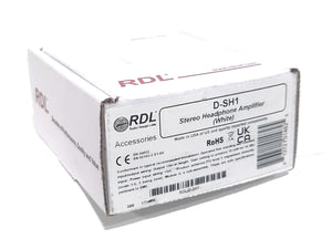 RDL D-SH1 Stereo Headphone Amplifier in Original Box